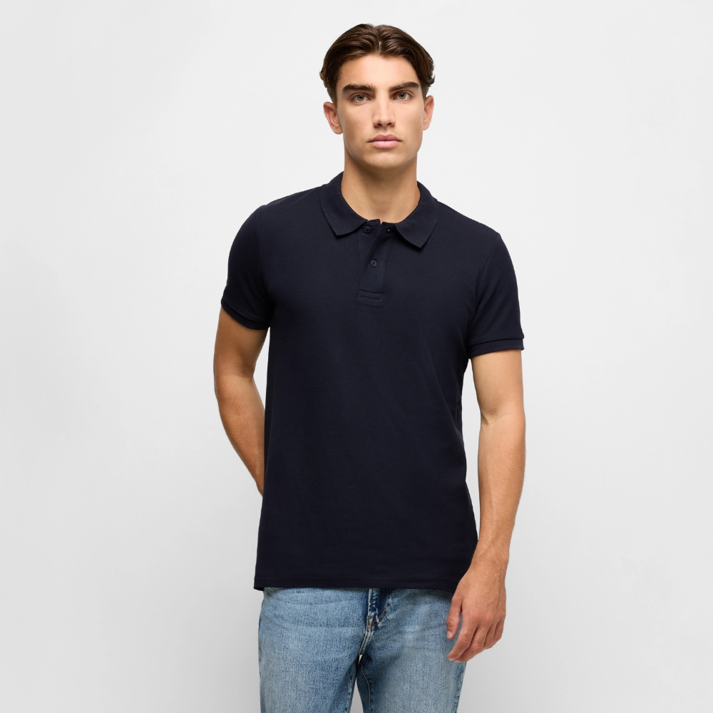 Men's Premium Organic Polo Shirt - navy