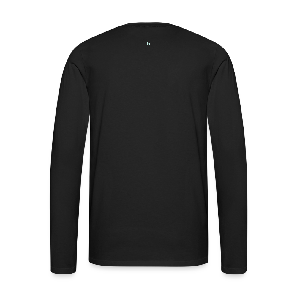 Men's Premium Longsleeve Shirt - black