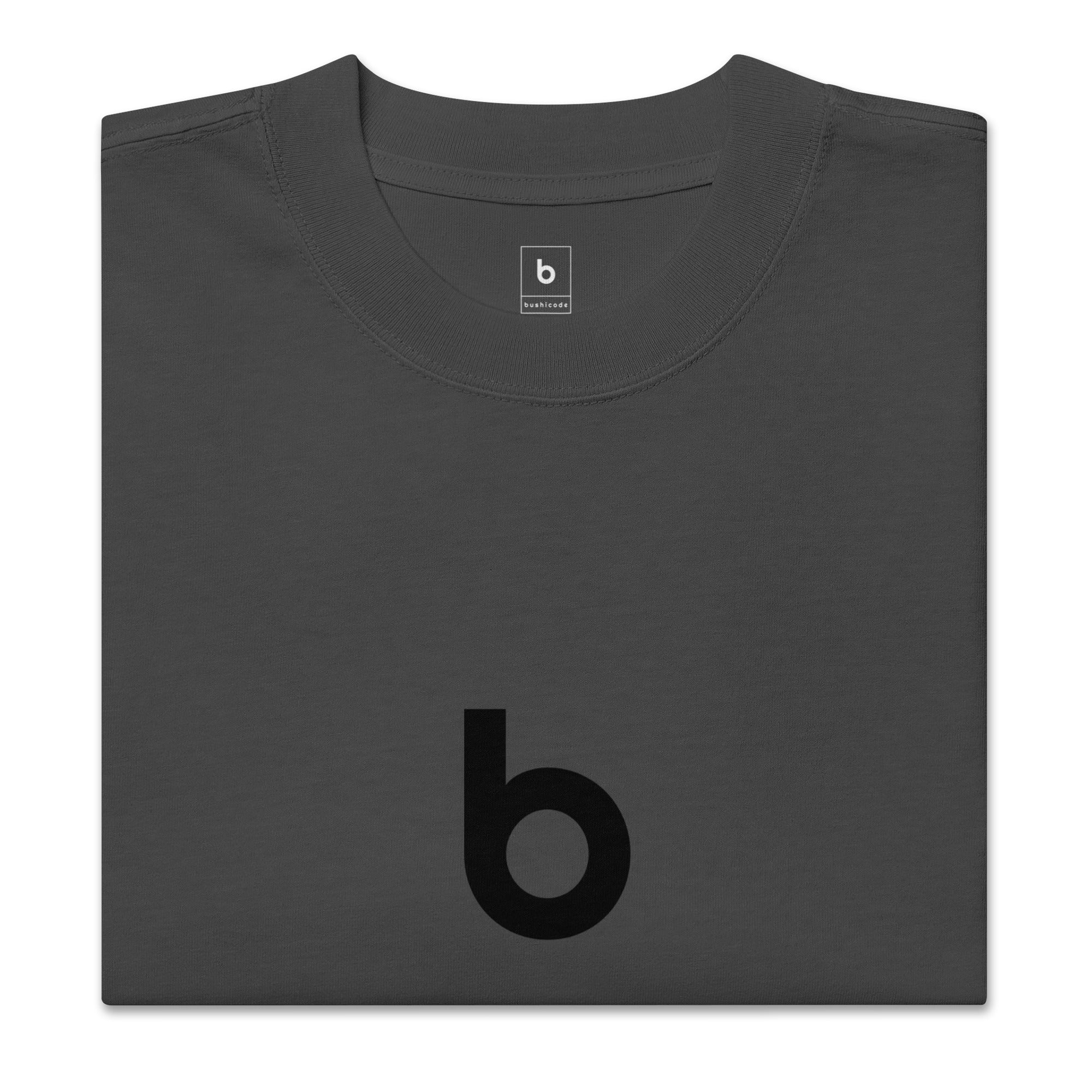 Oversized Faded Cotton T-Shirt