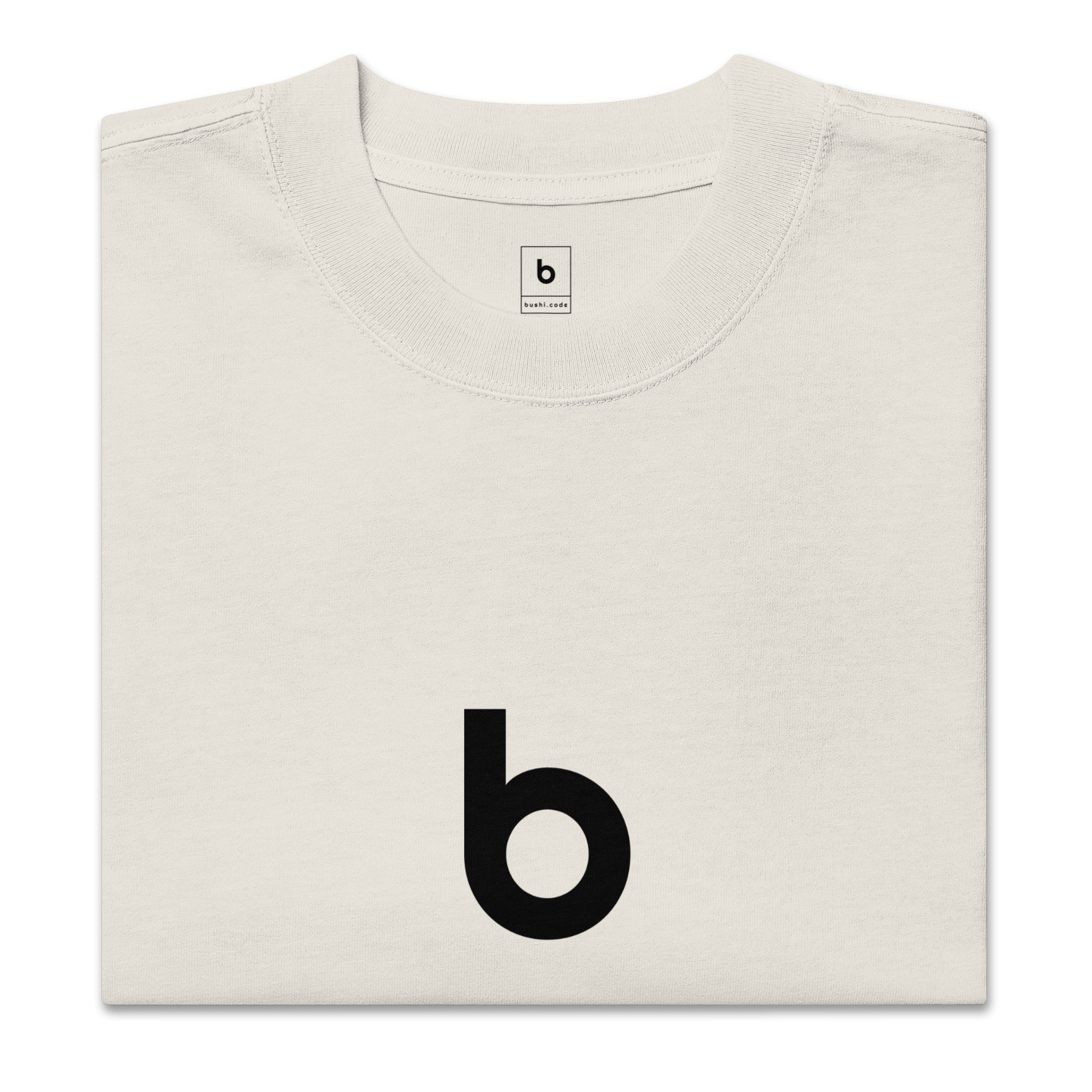 Oversized Faded Cotton T-Shirt