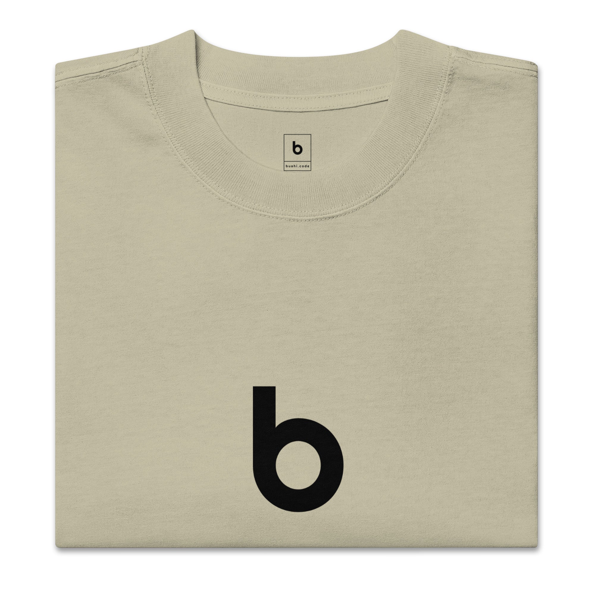 Oversized Faded Cotton T-Shirt