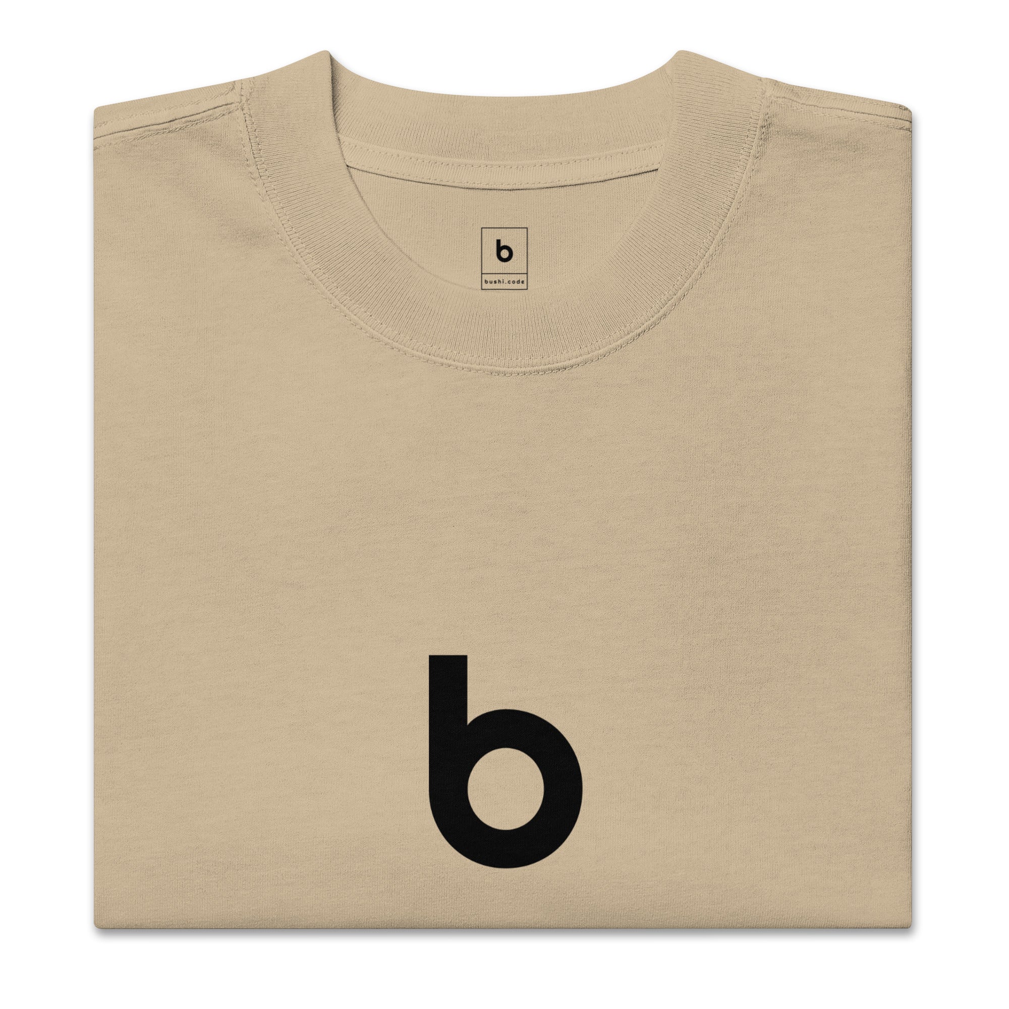 Oversized Faded Cotton T-Shirt