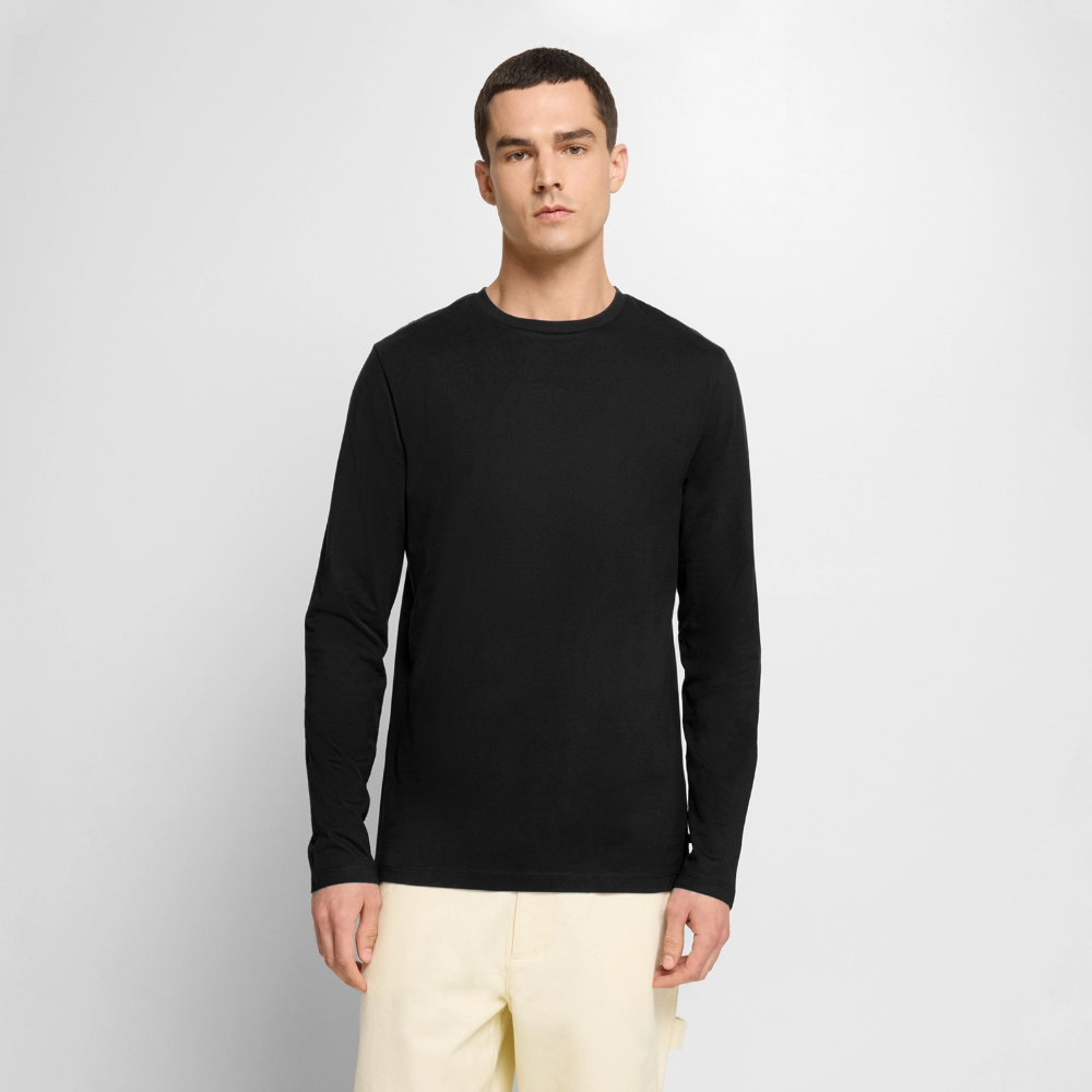 Men's Premium Longsleeve Shirt - black