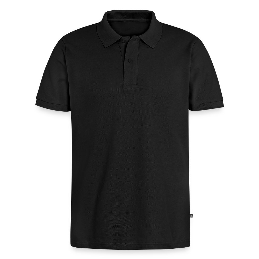 Men's Premium Organic Polo Shirt - black