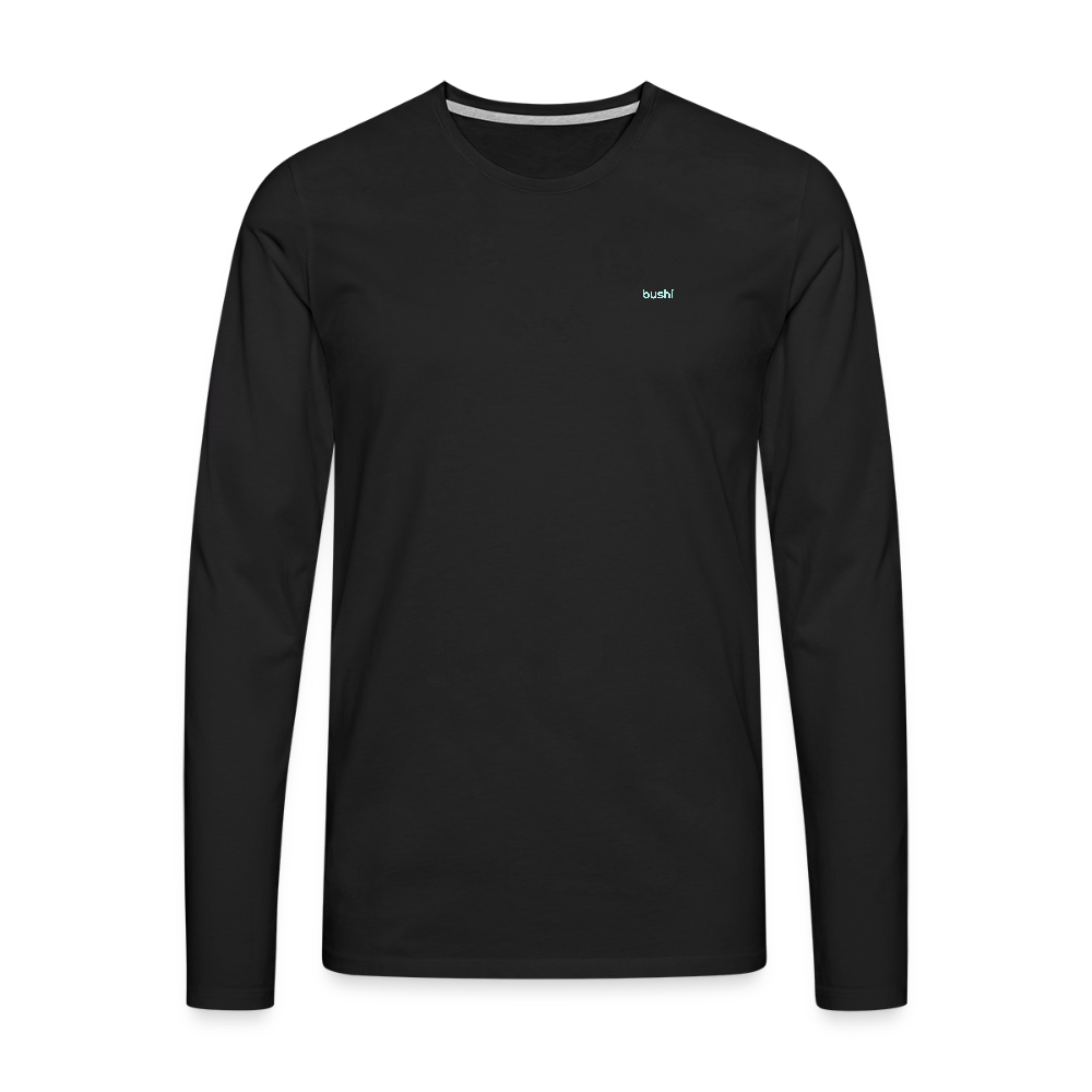Men's Premium Longsleeve Shirt - black