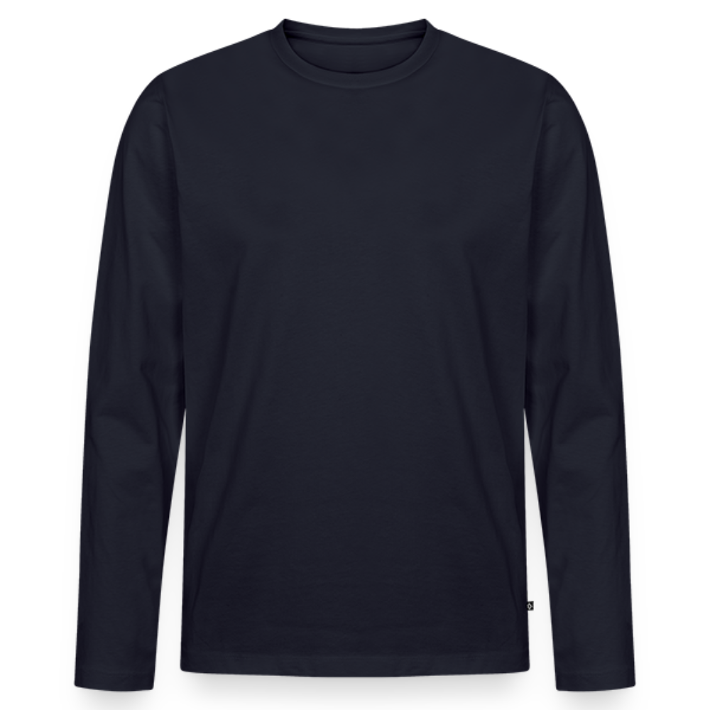 Men's Premium Longsleeve Shirt - navy