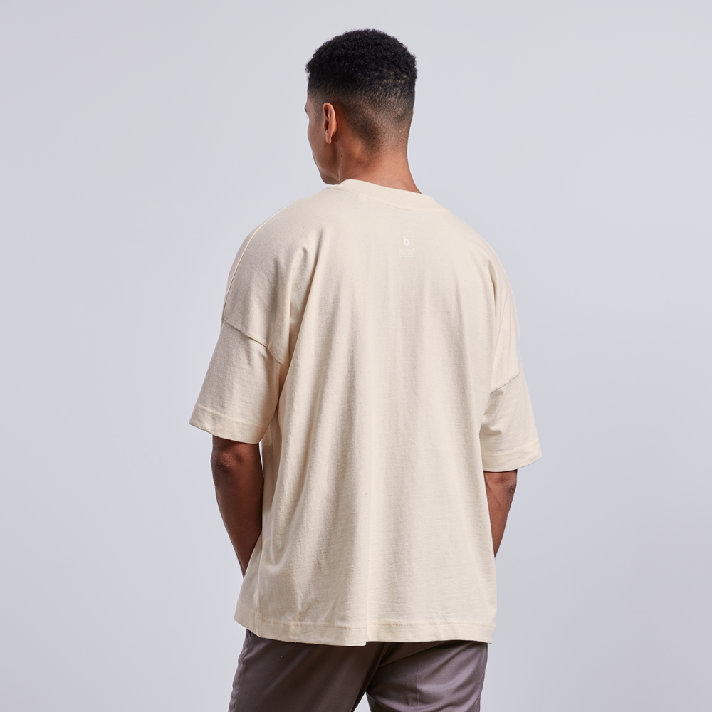 Stanley/Stella BLASTER unisex oversize organic T-shirt - natural raw