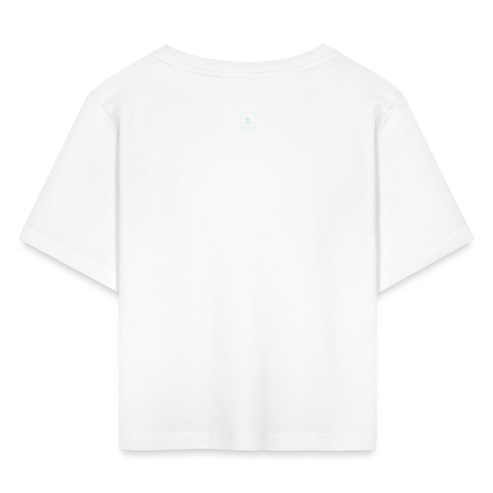 BLASTER unisex oversize organic T-shirt - white