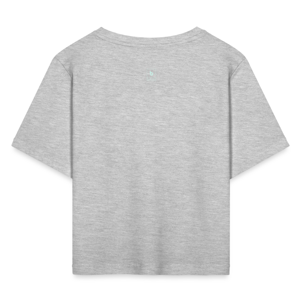 BLASTER unisex oversize organic T-shirt - heather grey