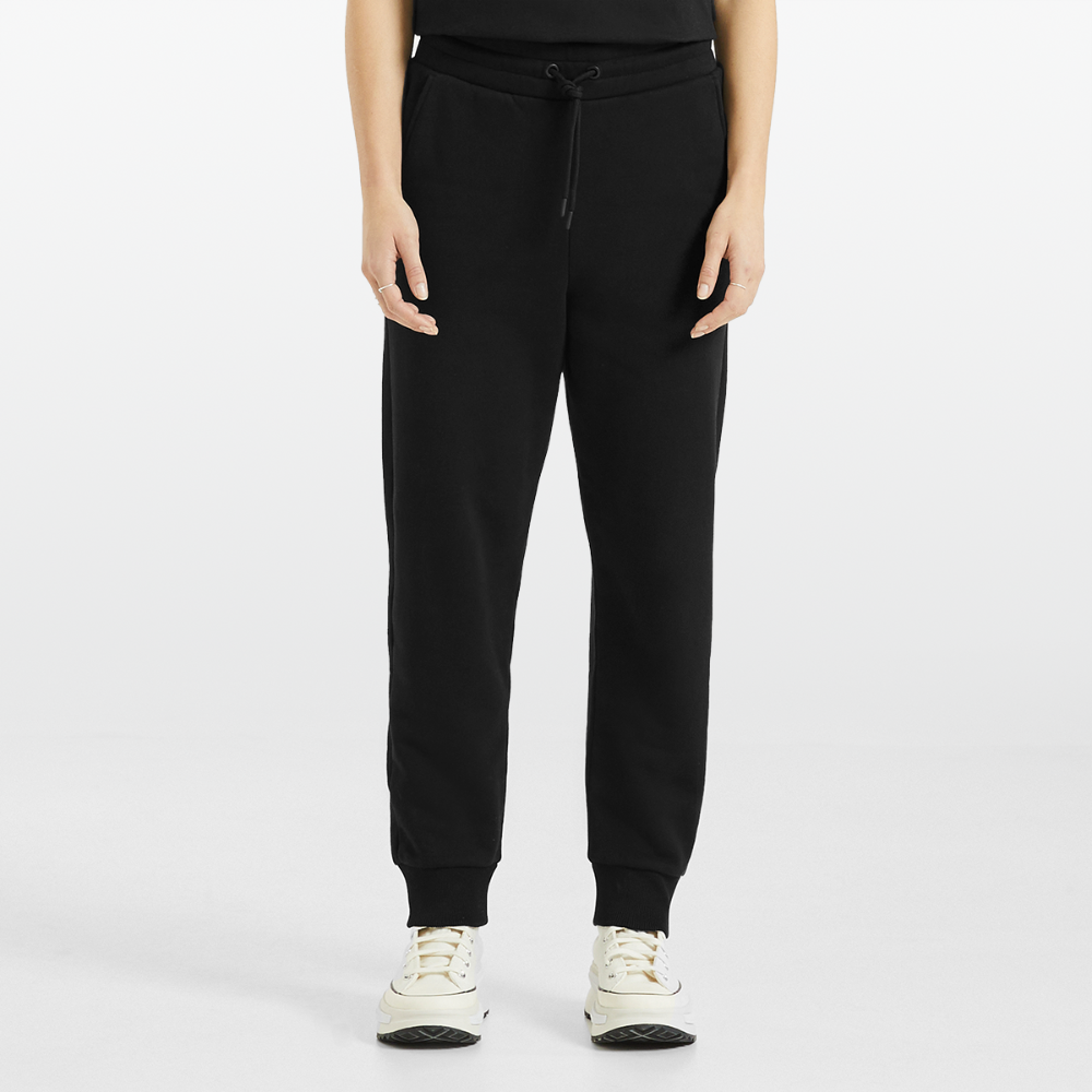 Organic Relaxed Joggers - SOLID BLACK