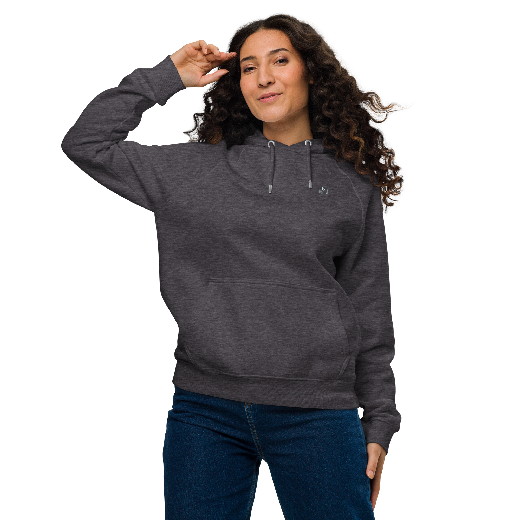 Unisex eco raglan hoodie